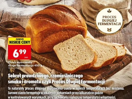 Chleb wyśmienity długa fermentacja promocja w Biedronka