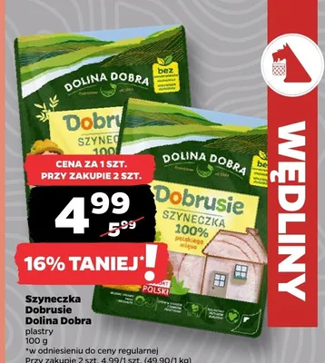 Szyneczka plastry promocja w Netto