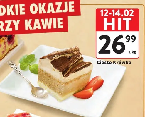 Ciasto Krówka promocja w Intermarche