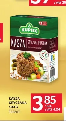 Kasza gryczana prażona Kupiec promocja w Selgros