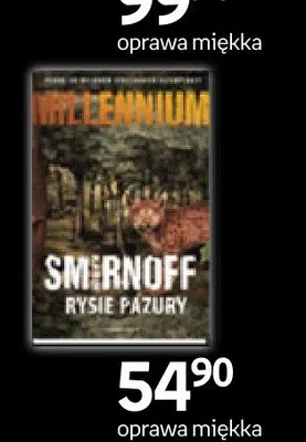 Książka Rysie pazury Karin Smirnoff promocja w Empik