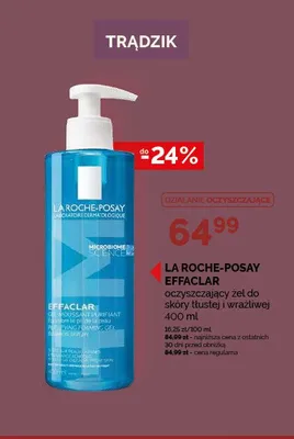 Żel oczyszczający do twarzy La Roche-Posay Effaclar promocja w Ziko Dermo