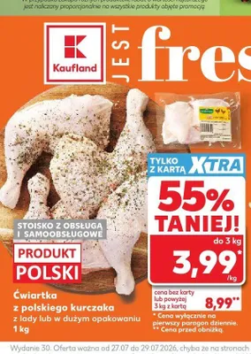 Ćwiartka z polskiego kurczaka promocja w Kaufland