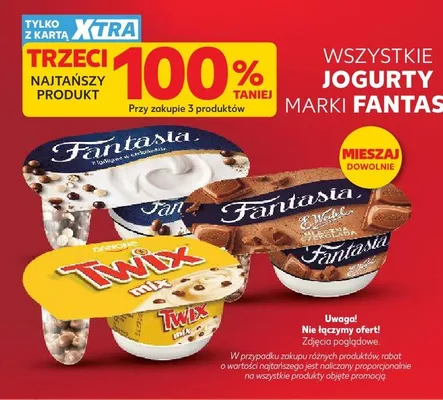 Jogurt Fantasia promocja w Kaufland