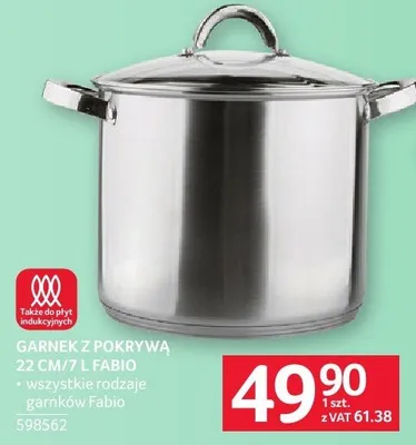 Garnek z pokrywą 22cm 7l Zwieger Fabio promocja w Selgros