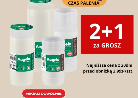 Wkłady parafinowe promocja w Supeco