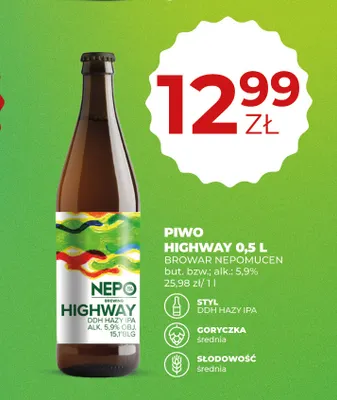 Piwo Highway Browar Nepomucen promocja w Duży Ben
