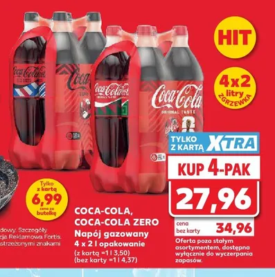 Napój gazowany Coca-Cola promocja w Kaufland