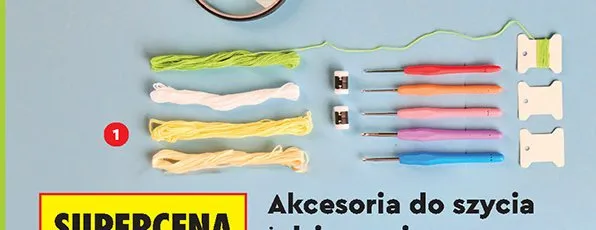 Zestaw do szydełkowania promocja w Biedronka