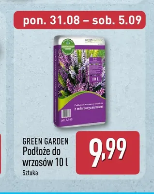 Podłoże do wrzosów Green Garden promocja w Aldi