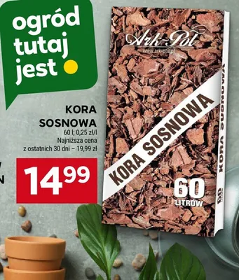 Kora sosnowa promocja w Stokrotka