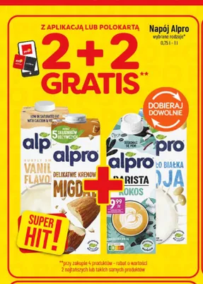 Napój waniliowy Alpro promocja w POLOmarket