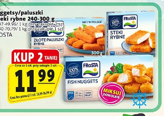 Paluszki rybne Frosta promocja w Prim Market