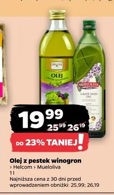 Olej z pestek winogron Mueloliva promocja w Netto