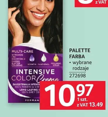 Farba do włosów Palette Intensive Color Creme promocja w Selgros