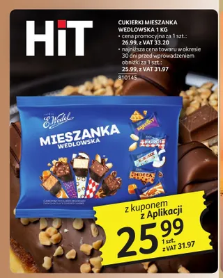 Cukierki Mieszanka Wedlowska E.Wedel promocja w Selgros