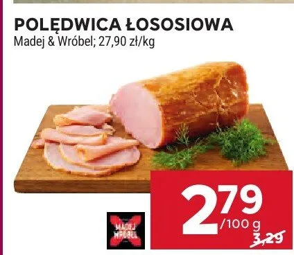 Polędwica łososiowa Madej & Wróbel promocja w Stokrotka