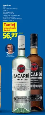 Rum Bacardi Carta Negra promocja w Lidl