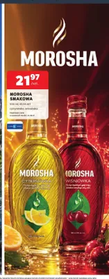 Wódka smakowa Morosha Wiśniówka promocja w Stokrotka