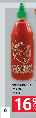 Sos Sriracha Uni-Eagle promocja w Selgros