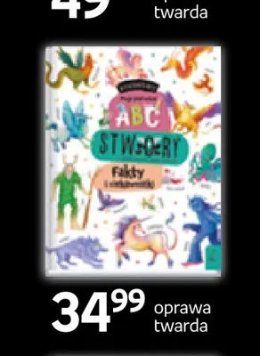 Książka ABC stwory Fakty i ciekawostki Wilga promocja w Empik
