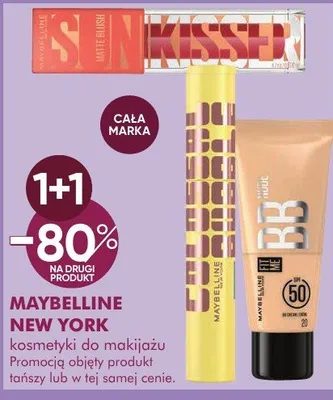 Kosmetyki MAYBELLINE NEW YORK do makijażu promocja w Makro
