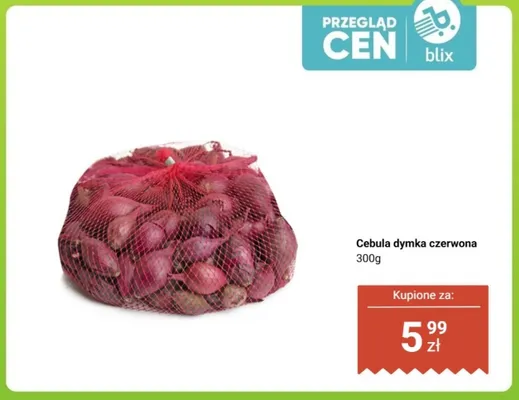 Cebula dymka czerwona promocja w Dino