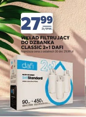 Wkład filtrujący do dzbanka DAFI Classic 3-pak promocja w Stokrotka