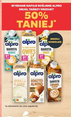 Napój owsiany Alpro Barista Caramel Flavour promocja w Netto