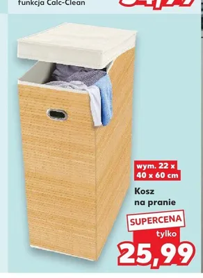 Kosz na pranie promocja w Kaufland