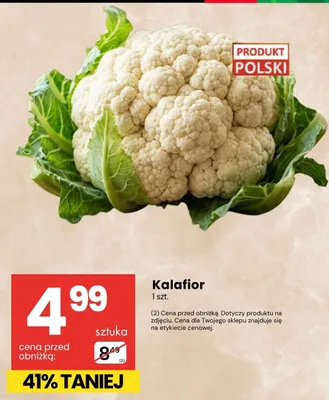 Kalafior polski promocja w Delikatesy Centrum