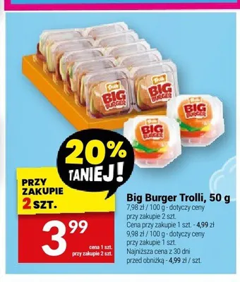Big Burger Trolli promocja w Twój Market