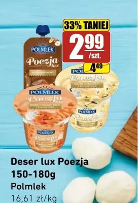 Deser mleczny Polmlek Poezja Lux promocja w API Market
