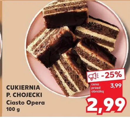 Ciasto Opera promocja w Kaufland