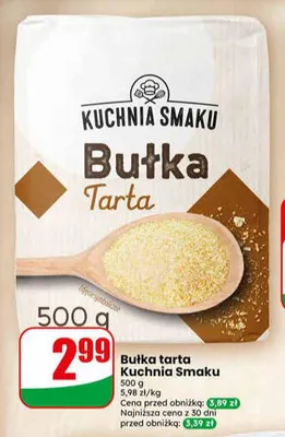 Bułka tarta Kuchnia Smaku promocja w Dino