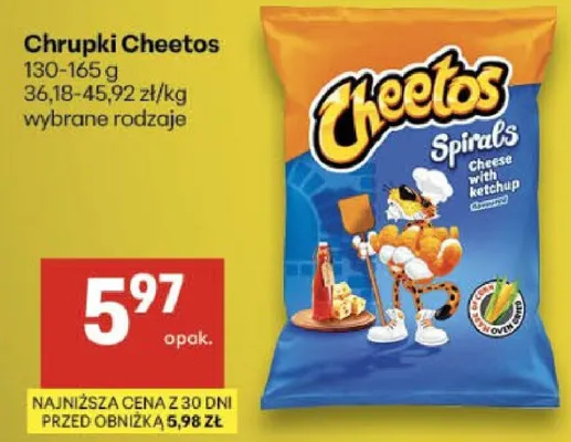 Chrupki Spirals promocja w Delikatesy Centrum