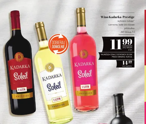 Wino Soleil czerwone promocja w POLOmarket