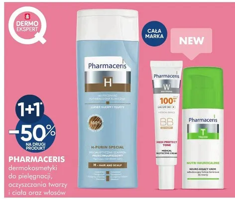 Dermokosmetyki do pielęgnacji, oczyszczania twarzy i ciała oraz włosów promocja w Super-Pharm