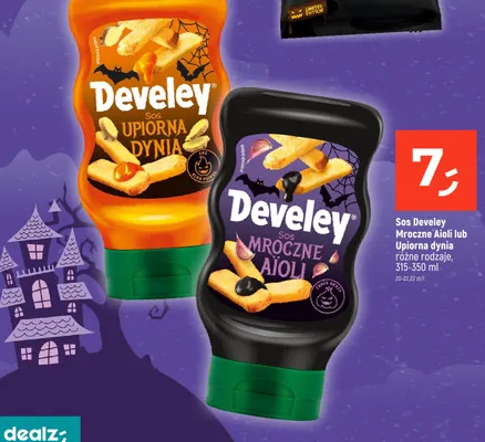 Sos Develey Upiorna dynia promocja w Dealz