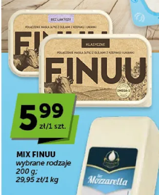 Mix bez laktozy Finuu promocja w Euro Sklep