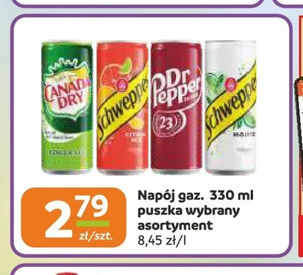 Napój gazowany Dr Pepper promocja w Gama