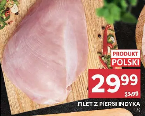 Filet z piersi indyka promocja w Stokrotka