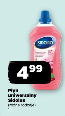 Płyn uniwersalny Sidolux różne rodzaje promocja w Netto