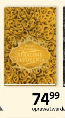 Książka Stracone Złudzenia oprawa twarda promocja w Empik