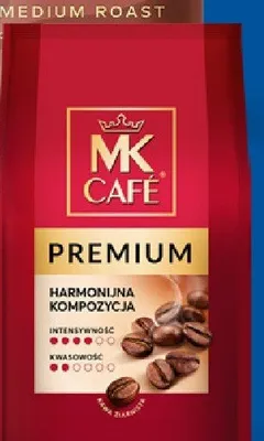 Kawa ziarnista MK Café Premium promocja w Lidl