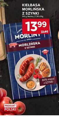 Kiełbasa Morlińska z szynki promocja w Stokrotka