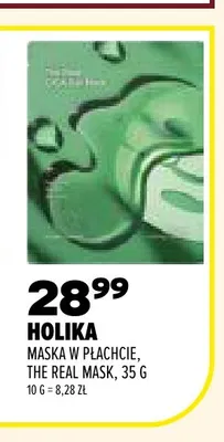 Maska w płachcie The Real Mask Holika promocja w Drogerie Natura