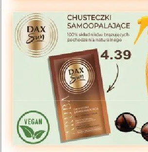 Chusteczki samoopalające DAX Sun promocja w Drogerie Laboo