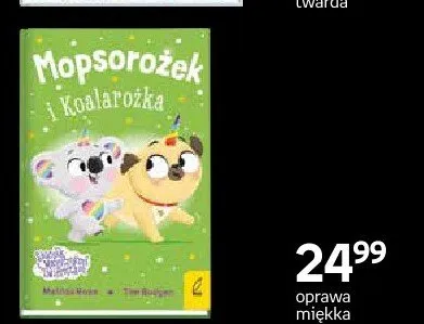 Książka Mopsorożek i koalarożka oprawa miękka promocja w Empik