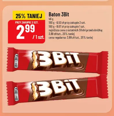 Baton 3Bit promocja w POLOmarket